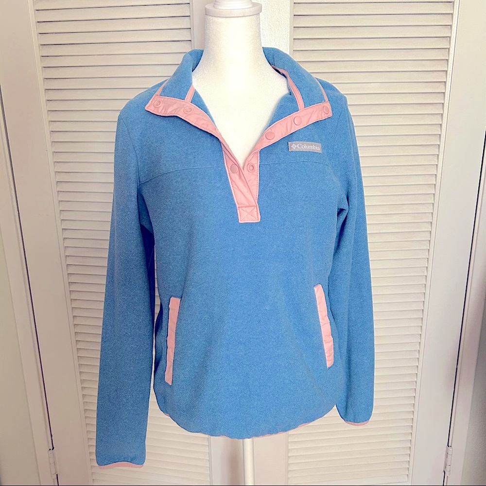 Columbia women pullover fleece jacket